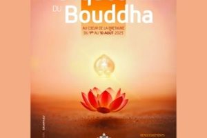 Exposition Exceptionnelle des Reliques du Bouddha du 1er au 10 Août 2025