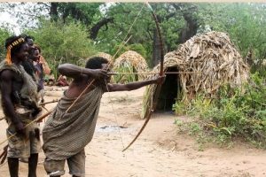 Hadza hunters, Tanzania
