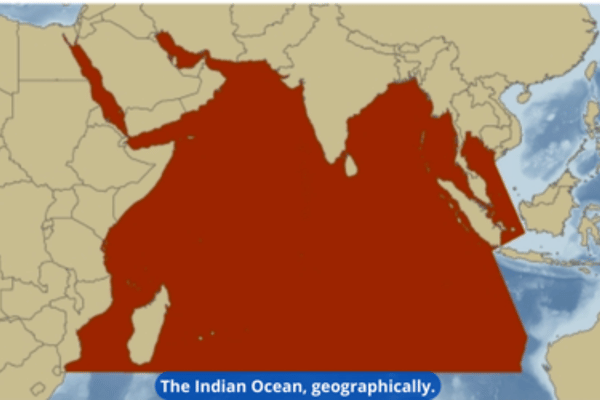 Indian ocean geographically