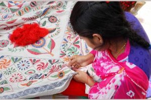 L’art traditionnel de la broderie nakshi kantha - Bangladesh