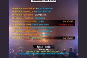 Ousanouva tournée France