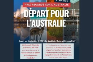 départ pour l'Australie